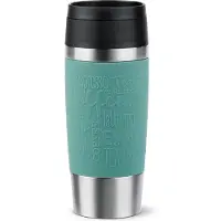 EMSA Travel Mug Classic 36 Ml Acier Inoxydable, Bleu