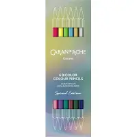 Caran d`Arche Boîte de 6 crayons bicolores Caran d'Ache Genève Special Edition