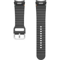Samsung Bracelet Sport Silicone 20 mm Gris Anthracite M/L