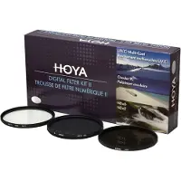 Hoya Digital Filter Kit - Ensemble de filtres - densité neutre / UV / filtre polarisant circulaire - 52 mm