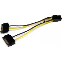 StarTech.com SATA vers PCIE 6 broches (15 cm, SATA)