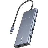 Anker 565 Usb-c 11 In 1 Multiport Docking Station Argenté