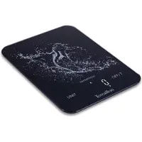 Terraillon Balance de cuisine Aqua Resist Noir