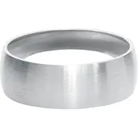 EtNox Bague de - Bague Acier Inoxydable - pour Unisexe - couleur argent - Taille XL