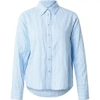 ONLY Chemisier 'ONLBerit' bleu clair / blanc