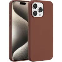 Accezz Coque Liquid Silicone avec MagSafe Apple iPhone 15 Pro Max - New Tea Brown