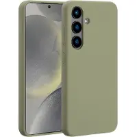 Accezz Coque Liquid Silicone avec MagSafe Samsung Galaxy S24 - Cooper Green