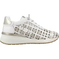 Carmela pour femme. 16228701-BLANCO Baskets 162287 blanc (37), 1 à 3 cm, Lacets, Casuel
