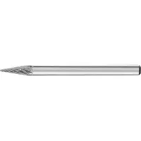 PFERD Petit axe de coupe Forme SKM Ø 3 mm Longueur de la tête 7 mm Queue Ø 3 mm Denture en carbure 3 PLUS