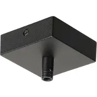 SLV Rosace de plafond Glenos noir