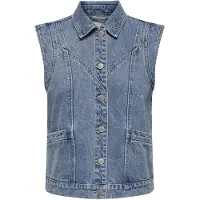 ONLY Gilet Kennedy Denim Femmes