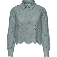 ONLY Chemisier 'ONLValais' bleu fumé