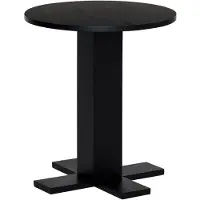 Hubsch Table d'appoint Koohi noir