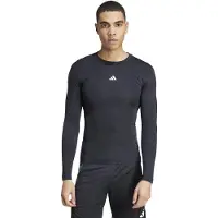 Adidas Techfit Long Sleeve T-shirt Noir L / Regular Homme