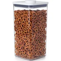 Oxo Boîte de rangement , 5,7 litres, format carré, grande taille