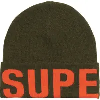 Superdry Branded Beanie Vert