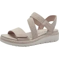 Tamaris Dames Des sandales 1-28241-42 crème