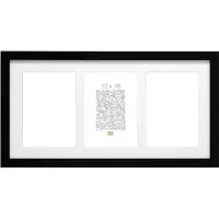 Deknudt S66ka3 Gallery 3x13x18 Wood Photo Photo Frame Noir