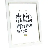 Deknudt Frames S46AF1 15x20 plastique blanc/argent