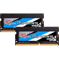 G.Skill Ripjaws - DDR4 - 32 Go : 2 x 16 Go - SO DIMM 260-PIN - 3200 MHz / PC4-25600 - CL22 - 1.2 V - sans mémoire tampon - non-ECC (F4-3200C22D-32GRS)