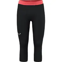 Salewa Cristallo Warm Alpine Merino Responsive 3/4 Leggings Noir S Homme