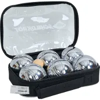Schildkröt Funsports Set de boules de pétanque Argent et Noir