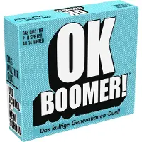 Goliath OK Boomer , jeu de cartes à partir de 14 ans, jeu de société pour soirée jeux pour 2 à 8 joueurs