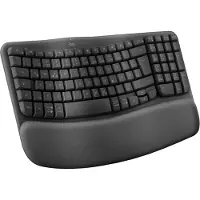 Logitech Ergo Series - Tastatur - kabellos - 2,4 GHz, Bluetooth LE - QWERTZ - Deutsch - Graphite (920-012283)