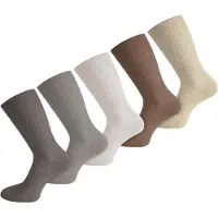 Normani Chaussettes beige clair / beige foncé / gris / taupe