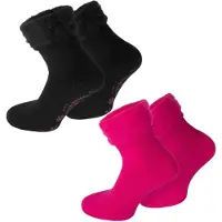 Normani Chaussettes 'Dream' rose / noir