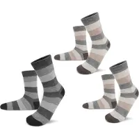 Normani Chaussettes beige / gris / noir