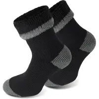 Polar Husky Chaussettes 'Extrem Hot' gris / noir