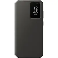 Samsung Galaxy S24 FE Clear View Book Case Noir