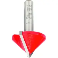 Bosch Fraise à rainurer en V Expert for Wood, 8 mm, D 31,8 mm, L 19 mm, G 51 mm, 90