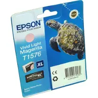 Epson T1576 (C13T157640) Cartouche d'encre Magenta clair
