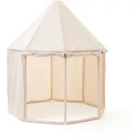 Kids Concept Tente de Jeu - Pavillon - 122x142 cm - Blanc Nature - - UneTaille - Tente de Jeu