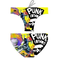 Turbo Punk London Swimming Brief Multicolore S Homme