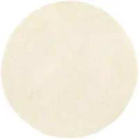 vidaXL Tapis Shaggy à poils longs NAVARRA crème 200x200 cm polyester