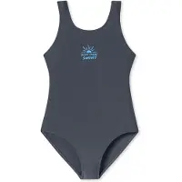 Schiesser Maillot de bain ' Aqua Teens Girl ' aqua / graphite