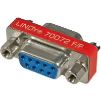 Lindy Adapter 9 polig Sub-D an 9 polig Sub-D F/F