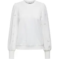 ONLY Sweat-shirt 'ONLFemme' blanc