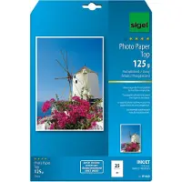 Sigel Top IP663 - Papier photo ultra brillant à séchage instantané - A4 (210 x 297 mm) - 125 g/m² - 25 feuille(s)