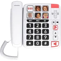 SwissVoice Téléphone fixe Xtra 1110 Blanc