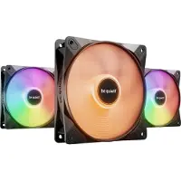 be quiet! Pack de 3 Ventilateurs PC Light Wings LX PWM high-speed ARGB 120 mm Noir