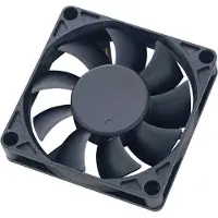 Akasa AK 179BKT-C - Ventilateur châssis - 70 mm - noir