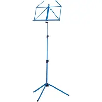 K&M Pupitre Pliable Mtal Bleu