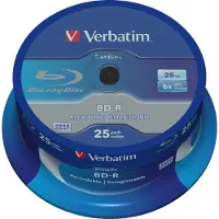 Verbatim DataLife - 25 x BD-R - 25 GB 6x - Spindel