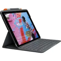Logitech Slim Folio Étui Clavier Apple iPad (2021/2020) AZERTY