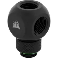 Corsair Hydro X Series XF Rotary Y-Splitter, Raccord pour refroidissement à eau : accessoires, Noir