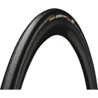 Continental 0100343 Super Sport Plus Pneu Fixie, pliable, 25-622 (28', 700x25C), noir/noir